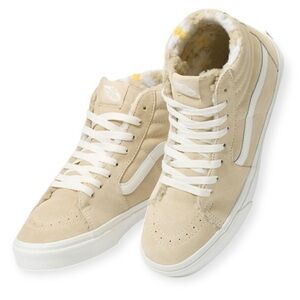 VANS | Sk8-Hi Cozy Hug Plush Sherpa Lined Sneakers - Biscotti
